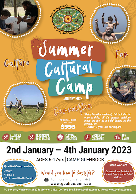 EmailMe Form Glenrock Cultural Camp (Summer 2023)